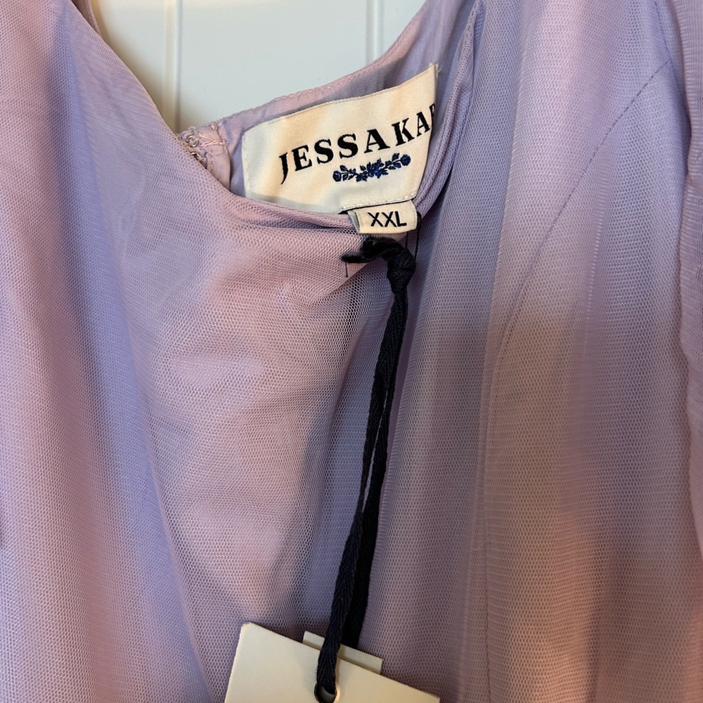 NWT Jessakae Allegro Lavender Dress - Picture 4 of 5